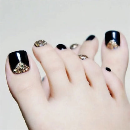 Press On Toenails 2023 Summer False Toenails For girls Cute Nail for Foot Artificial Nail tips Full Cover Nails feet False Nails