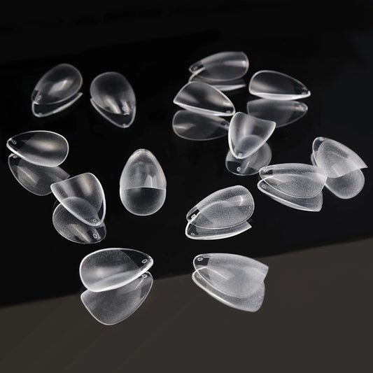 120PCS-Short almond semi-frosted fake nails - perfect for nail design and salon extensions  perfect for dating and everyday wear