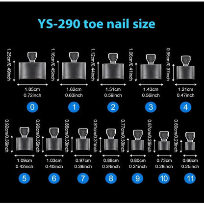【ZYAL-1】120 Pcs/box Fake Toe Nail Tips Frosted Half Cover Toenail For Pedicure Square Press On Toenails Nail Salons DIY