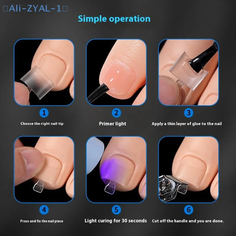 【ZYAL-1】120 Pcs/box Fake Toe Nail Tips Frosted Half Cover Toenail For Pedicure Square Press On Toenails Nail Salons DIY