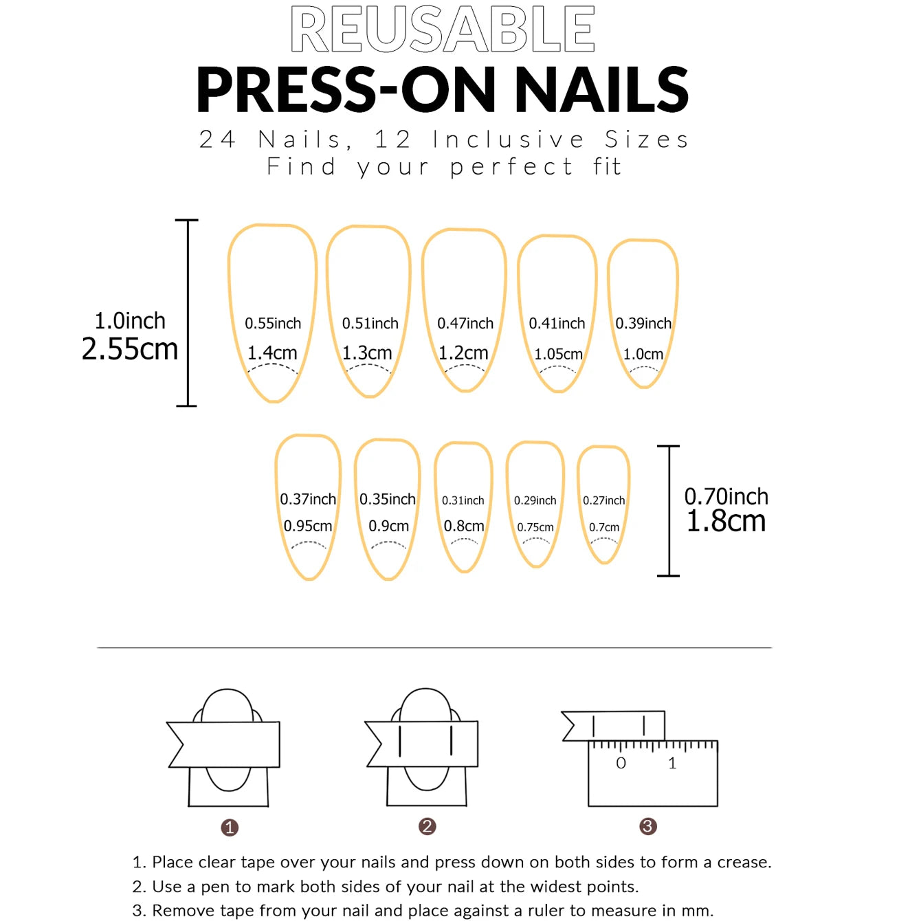 24PCS Medium Almond Fake Nails, Red Cat Eye Design, Sparkling Fake Nails, Handmade Full Coverage Acrylic Women'S Nail Art